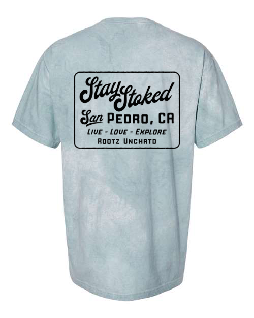 Stay Stoked San Pedro Tie Dye