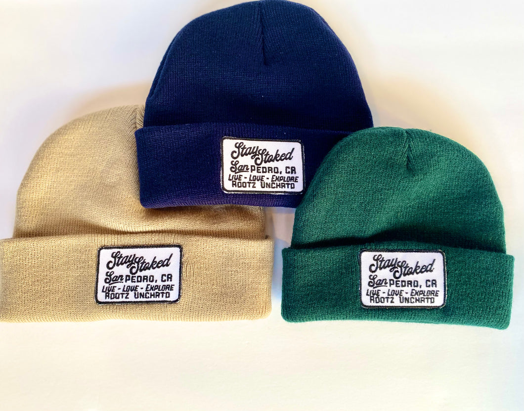 Toddler Stay Stoked San Pedro Beanie